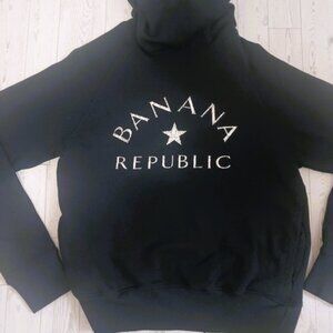 Banana Republic Womens Navy Blue Hoodie
